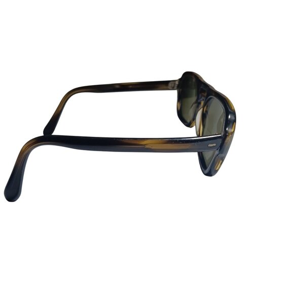 Vintage UOC Brown Tortoise Shell 4-5.5 Eyeglasses Frames 1960's 70's Groovy USA - Picture 4 of 9